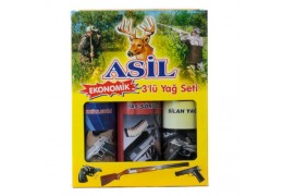 Asil 3lü Sprey Yağ Seti